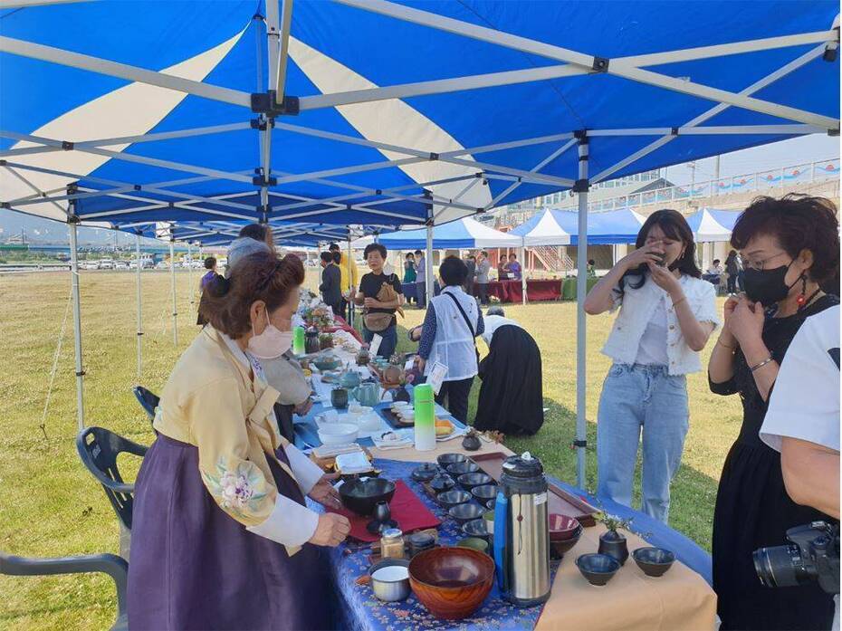 장흥 청태전 찻자리 실습 ‧ 시연