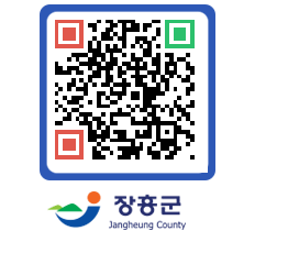 장흥군청 QRCODE - 공지사항 페이지 바로가기 (http://www.jangheung.go.kr/www/hoplcu@)