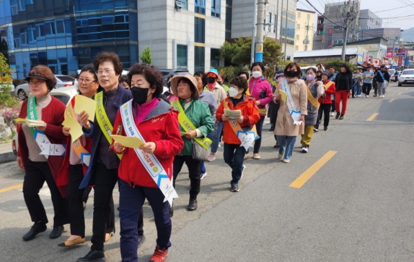 살기 좋은 장흥 만들기 5대 덕목 중점 홍보